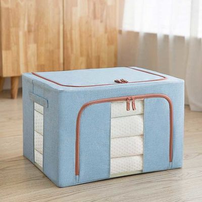 کیفیت  Silk Road Enterprise Cotton Fabric Household Storage Containers Oxford Cloth Length 40cm کارخانه