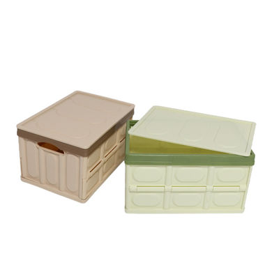 کیفیت  Multiscene Collapsible Storage Bins With Lid , Silk Road Enterprise Durable Foldable Plastic Bins کارخانه